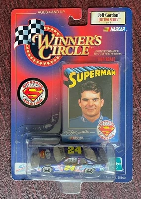 1998 Winners Circle Diecast NASCAR Car Lifetime Series #5 Jeff Gordon Superman - Image 1 of 3