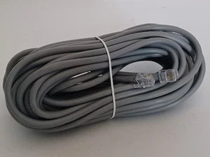 Standard Phone Cord Cable RJ-11 47 ft - Photo 1/12