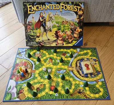Ravensburger ENCHANTED FOREST BOARD GAME  2014 - Magical Treasure Hunt EXCELLENT - Image 1 of 4