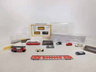 Brekina H0 1:87 IN Set: Series 8+010528+4130 Fw + Bus MB etc VG Mint #CV520-1 - Image 1 of 4