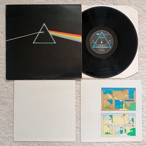 PINK FLOYD The Dark Side Of The Moon COMPLETE A9~B8 UK PRESS VINYL LP EX SHVL804 - Picture 1 of 20