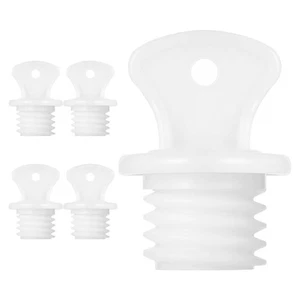 Set ricambio tappo tappo tappo guarnizione gomma tappo bottiglia acqua calda silicone 5 pezzi - Foto 1 di 12