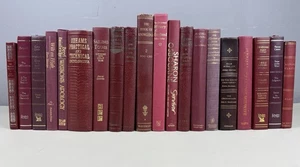 Restposten 20 dunkelrote gebundene Bücher für Display oder Requisiten, Ladendeko - Bild 1 von 5