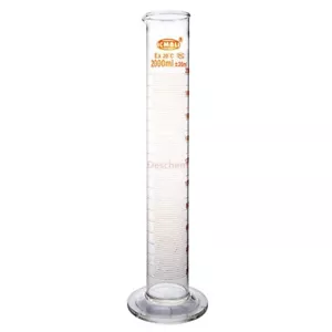 2000ml,Glass Measuring Cylinder With Graduati,Spout Mouth,2 Litre,Heavy Wall - Picture 1 of 6