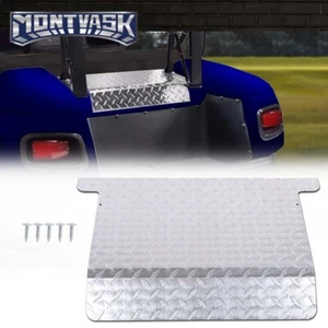 Polished Chrome Diamond Plate Access Engine Cover Fit For EZGO TXT Golf Cart - Imagen 1 de 9