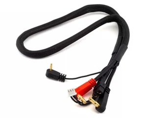 TQ Wire XT60 2S Charge Cable w/4mm & 5mm Bullet Connector (2') (iCharger/iSDT) - Picture 1 of 4