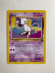 Pokémon TCG Mew Promo #8 Pokemon Promos reguläre Promo Vintage NEUWERTIG!!! - Bild 1 von 2