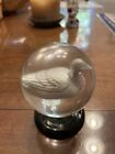 Vintage German Handmade Duck Sulphide Marble 2.5 Inches—-Rare