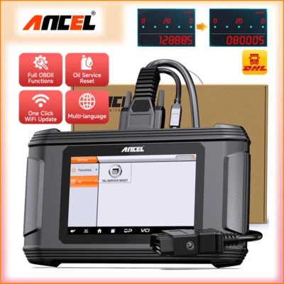 ANCEL Odometer Correction Collection Milleage Adjustment Scan Tablet OBD2 Reset - Image 1 of 4