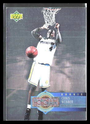 Chris Webber 1993 Upper Deck Holojams #H28     Golden State Warriors - Image 1 of 2