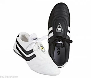 KWON® Chosun Schuhe Sneaker Sportschuhe weiß schwarz Karate Kickboxen Budo Judo - Bild 1 von 20
