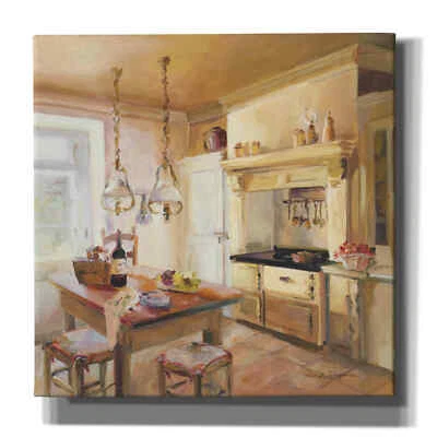 Arte de pared en lienzo Giclee Epic Graffiti 'French Kitchen II' de Marilyn Hageman Foto 1 de 3