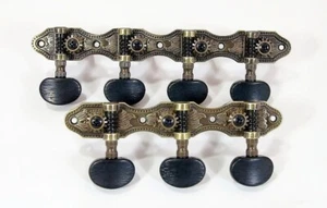 7 string classical Bronze color plated guitar machine head peg tuner 406AB7-A2B - Picture 1 of 4