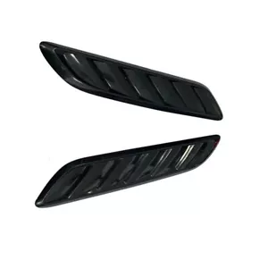 Rejilla de admisión de aire de ventilación para capó de coche 2 piezas persiana capó panel de ajuste cuchara decorativa - Imagen 1 de 9