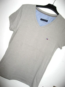 Tommy Hilfiger Denim Shirt GR 38 / 40 XL grau neuwertig Mode Look HINGUCKER - Bild 1 von 3