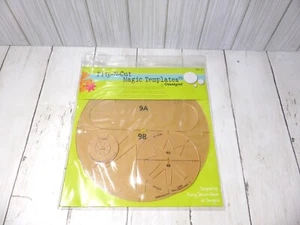OMNIGRID FLIP-N-CUT MAGIC QUILT TEMPLATES - SET #4 Sewing Paper Crafts Quilting - Picture 1 of 10