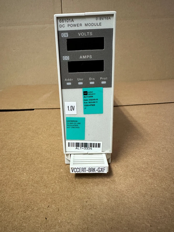 KEYSIGHT, 66101A, 0-8V/16A DC POWER MODULE, NEW OLD STOCK, N/NIB, MAKE OFFER!! - Image 1 of 4