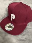 Philadelphia Phillies Vintage Throwback 1980s Logo Snapback Baseball Hat Cap NEW