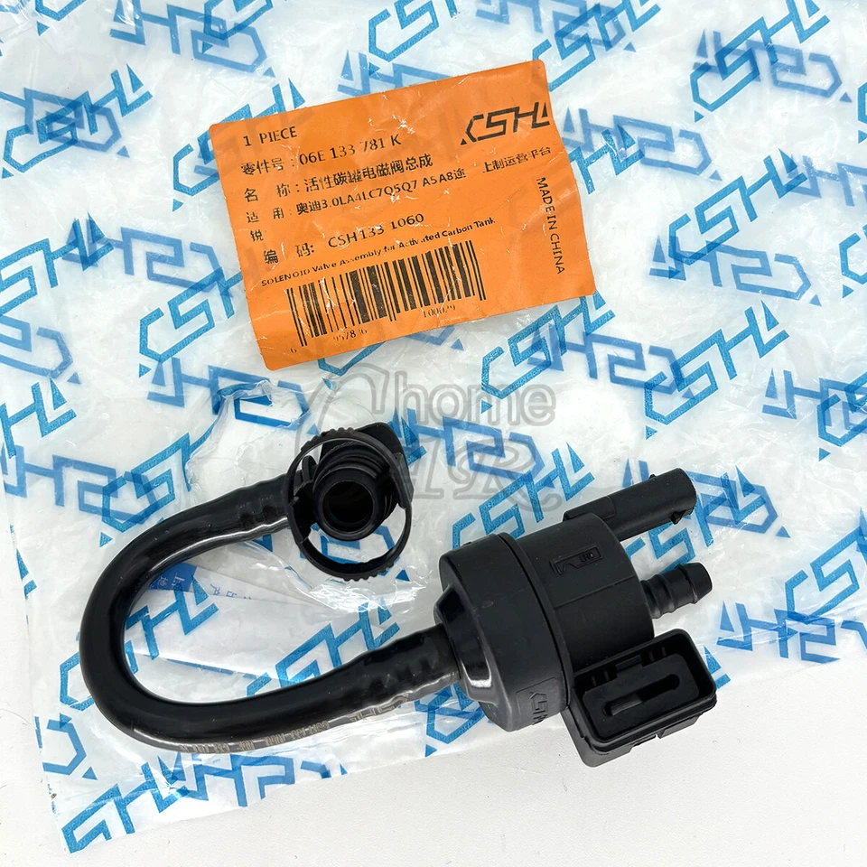 Vapor Canister Purge Valve For Audi A4 A5 A6 A8 Q5 Q7 Touareg 3.0T 06E 133 781K - Image 1 of 4