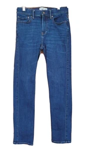 Abercrombie & Fitch Kids Skinny Jean Slim 15/16 Dark Blue Cotton Blend  - Picture 1 of 12