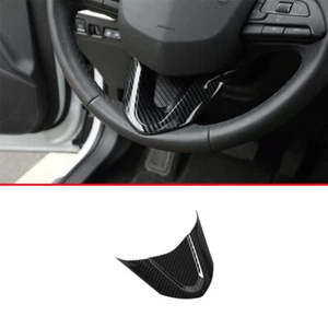 For Cadillac CT5 2020-2022 Carbon Fiber Style Steering Wheel U Type Cover 1pcs - Imagen 1 de 7