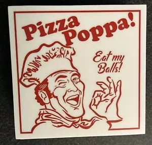 Pizza Poppa Doctor Strange Bruce Campbell wasserdichter Vinylaufkleber 2”x2” - Bild 1 von 1