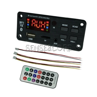 DC7-18V Bluetooth Car Audio MP3 Decoder Board Audio Module 2 * 25W FM Radio - Bild 1 von 4
