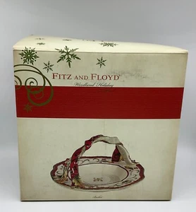 Fitz & Floyd Woodland Urlaub Korb Süßigkeitenschale 9,5" NEU Box 2013 - Bild 1 von 6