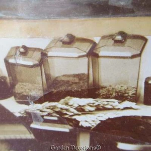 Umbra Colección Años 70 80 4 DE COLECCIÓN JUEGO DE BOTES GRIS HUMO TRANSPARENTE SELLADO - Imagen 1 de 3