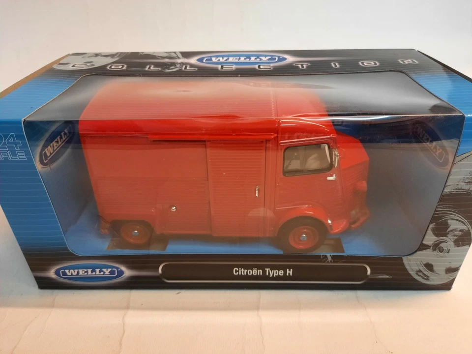 Welly Citroen Type H red 1969 1/24 24019WRD - Immagine 1 di 1