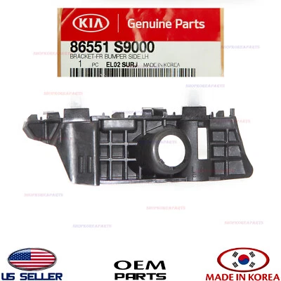 Soporte de parachoques delantero genuino retenedor lado izquierdo del conductor OEM KIA TELLURIDE 2020-25 Foto 1 de 4