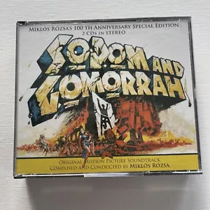 Sodom and Gomorra Miklos ROZSA Motion Picture Soundtrack 2 CDs - Picture 1 of 10