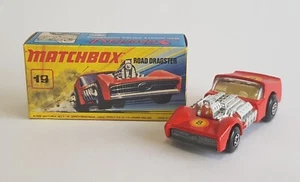 Matchbox Superfast No. 19, Red No. 8 Road Dragster - Superb Mint Condition - Picture 1 of 12