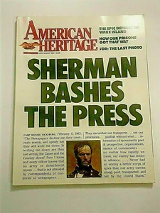 1987 American Heritage July-August- Sherman Bashes The Press  - Picture 1 of 3