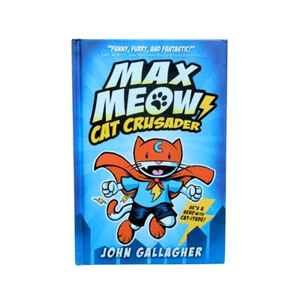 MAX MEOW - CAT CRUSADER - HARD COVER - Picture 1 of 4
