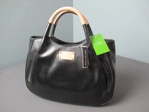 NWT Kate Spade Handbag - WKRU1705 - Black w/ Tan - Treesh - Magnetic - e4 eh - Picture 1 of 8