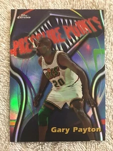 1998-99 Topps Chrome GARY PAYTON stagioni miglior inserto rifrattore Sonics - Foto 1 di 4