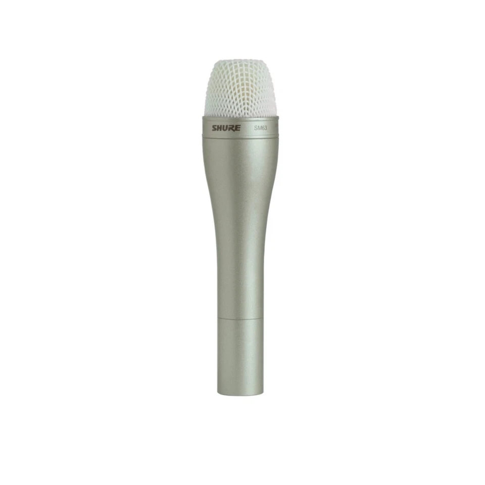 Shure SM63 Omnidirectional Dynamic Microphone, Champagne - Image 1 of 1