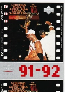 Michael Jordan - 1998 Upper Deck MJ TIMEFRAME 91-92 #57 - -- HOF - Picture 1 of 2