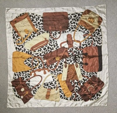 Brahmin Womens Scarf Handbag Print 34x34 - Image 1 of 4