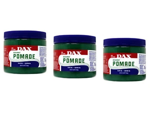 Dax Bergamot Pomade for Styling with Olive Oil & Castor Oil, 14oz. - Pack of 3 - Picture 1 of 4