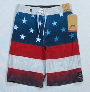 Boy's Youth Vans 19" 4 Way Stretch Era Board Shorts Swim - Picture 1 of 7