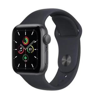 Apple Watch Series SE 44mm Aluminiumgehäuse-GPS + Cellular - Space Grau - Refurb - Bild 1 von 3