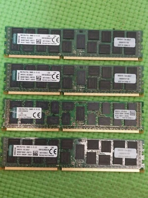 Kingston KVR13LR9D4/16)  DDR3 PC3-10600R  Server Memory RAM 64GB Total - Image 1 of 4