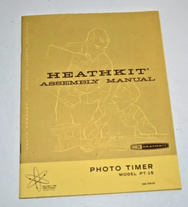 Vintage Heathkit Model PT-15 Photo Timer Manual - Picture 1 of 3