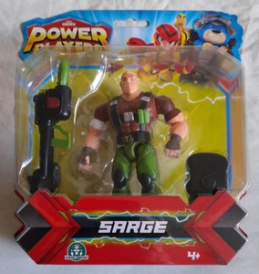Power Players Sarge Action Figure Zag Heroez,Giochi Preziosi New on card,soldier - Picture 1 of 6