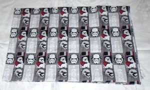 Star Wars Stormtrooper Heads Fabric 27 by 42” NEW - Picture 1 of 2