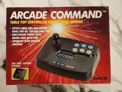 Doc's 6 Buttons Gamepad Arcade Stick Command For Sega Genesis - Image 1 of 2