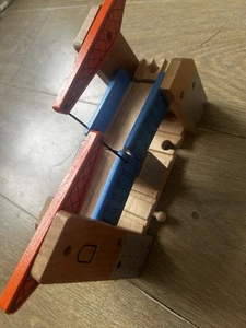 Brio/ELC Cantilever Lift Raise Bridge Wooden Train Accessory - Picture 1 of 3