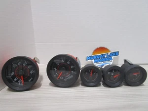 OMC Johnson Evinrude 2 Stroke w/ Monitor System OEM Gauge Set - Bild 1 von 4
